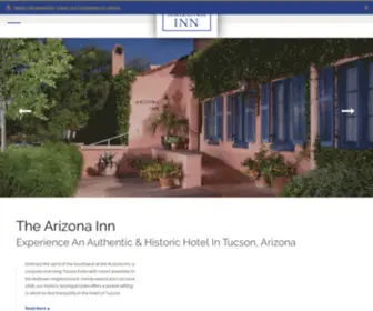 Arizonainn.com(Arizona Inn) Screenshot