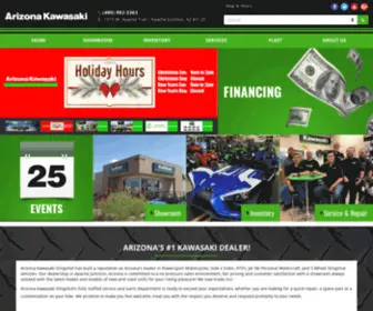 Arizonakawasaki.com(Home Arizona Kawasaki Apache Junction) Screenshot