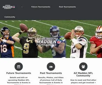 Arizonamaddennfl.com(Arizona Madden Tournaments and Community) Screenshot