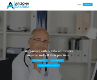 Arizonamedicalbrokers.com(Arizona Medical Practice Brokers) Screenshot