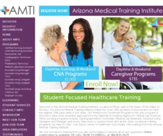 Arizonamedicaltraininginstitute.com(Arizona Medical Training Institute) Screenshot