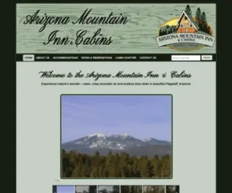 Arizonamountaininn.com(Arizona Mountain Inn and Cabins) Screenshot