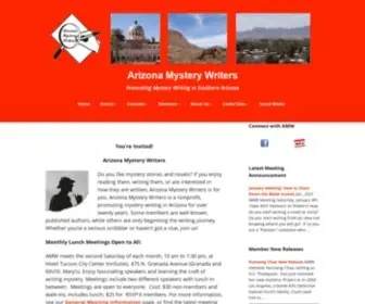 Arizonamysterywriters.com(Promoting Mystery Writing in Southern Arizona) Screenshot