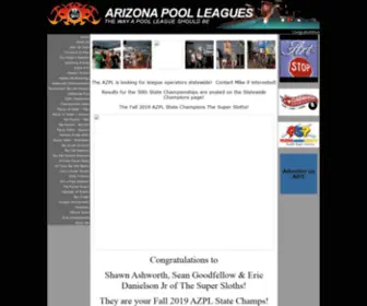 Arizonapoolleagues.com(Arizona Pool Leagues) Screenshot