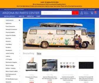 ArizonarvPartscenter.com(Arizona RV Parts Center) Screenshot