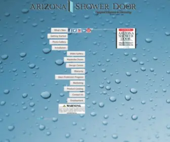 Arizonashowerdoor.com(DreamLine Arizona Shower Door) Screenshot