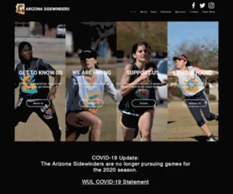 Arizonasidewinders.com(Arizona Sidewinders) Screenshot