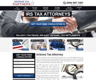 Arizonataxattorneys.net(Local Tax Attorneys Arizona) Screenshot