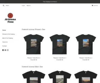 Arizonatees.net(Arizona Tees) Screenshot