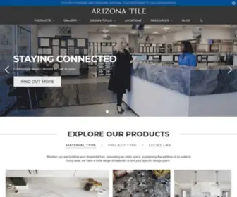 Arizonatile.com(Arizona Tile) Screenshot