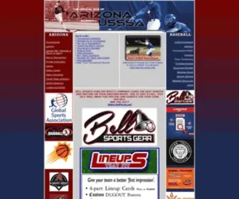 Arizonausssa.com(Arizona USSSA Baseball) Screenshot
