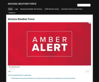 Arizonaweatherforce.com(Arizona Weather Force) Screenshot
