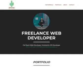 Arizonawebdevelopment.com(Arizona Freelance Web Developer) Screenshot