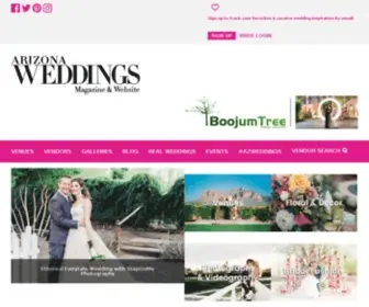 Arizonaweddings.com(Arizona Weddings Magazine) Screenshot