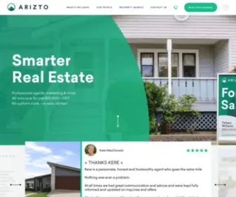 Arizto.co.nz(Arizto real estate) Screenshot
