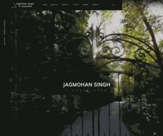 Arjagmohansingh.com(Architect Jagmohan Singh) Screenshot