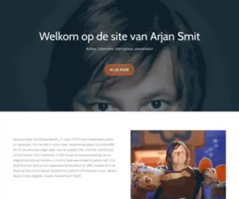 Arjan-Smit.com(Arjan Smit) Screenshot