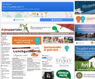 Arjang.nu(Årjängsportalen) Screenshot