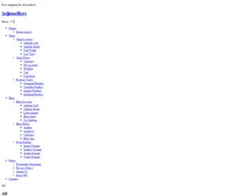 Arjjewellery.com(Just another WordPress site) Screenshot