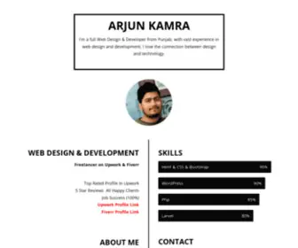 Arjunkamra.xyz(Expert Front) Screenshot