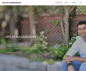 Arjunnagendran.com(ARJUN NAGENDRAN) Screenshot