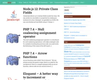 Arjunphp.com(MEAN Developer/Consultant) Screenshot