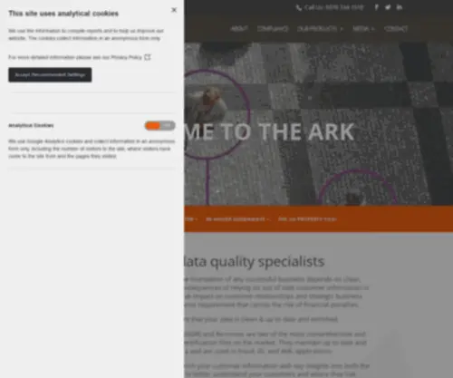 ARK-Data.co.uk(Ark Data) Screenshot