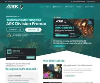 ARK-Division.fr(Rejoignez le mouvement) Screenshot