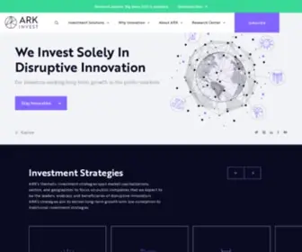 ARK-Invest.com(ARK Invest) Screenshot