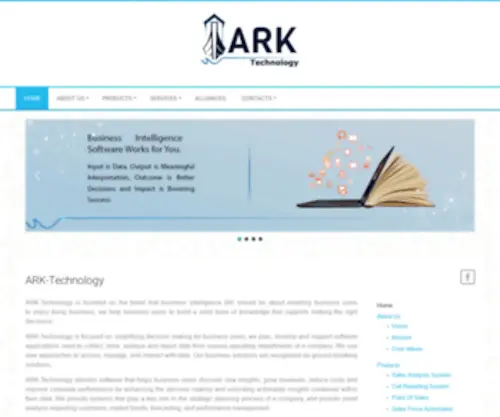 ARK-Technology.com(Home) Screenshot