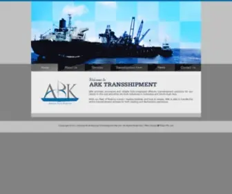 ARK-Transshipment.com(ARK Transshipment) Screenshot