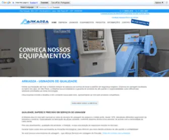 Arkadza.com.br(Home) Screenshot