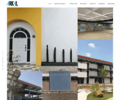 Arkal.com.mx(Arquitectura y construcción) Screenshot