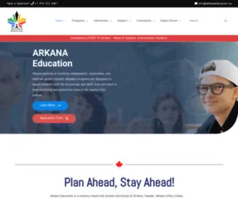 Arkanaeducation.com(Arkanaeducation) Screenshot