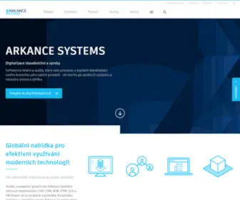 Arkance-SYstems.cz(Arkance Systems (CAD Studio)) Screenshot