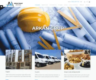 Arkangrup.com(ARKAN GRUP) Screenshot