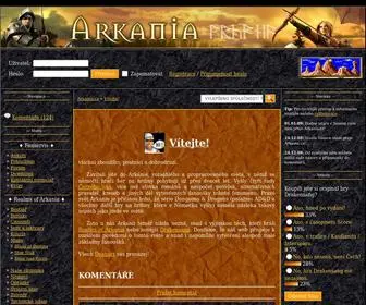 Arkania.cz(Právě jste zavítali do světa Černého oka (Das Schwarze Auge)) Screenshot