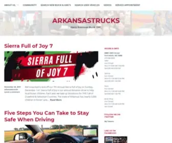 Arkansas-Trucks.com(Harry Robinson Buick GMC) Screenshot