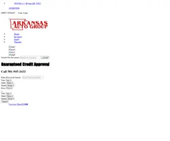 Arkansasautogroup.com(Arkansas Auto Group) Screenshot