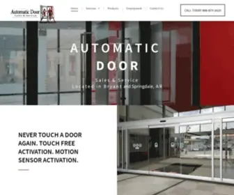 ArkansasautomatiCDoors.com(Automatic Door Sales & Service) Screenshot