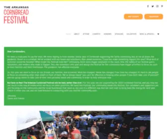 Arkansascornbreadfestival.com(Arkansas Cornbread Festival) Screenshot