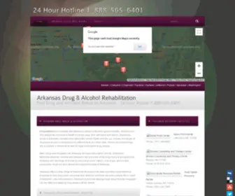 Arkansasdrugalcoholrehabs.com(Arkansas Drug & Alcohol Rehabilitation Programs) Screenshot