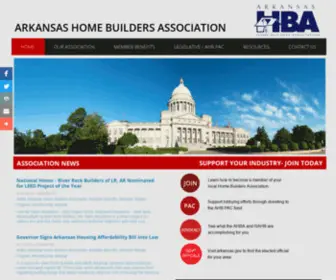 Arkansashomebuilders.org(Arkansashomebuilders) Screenshot