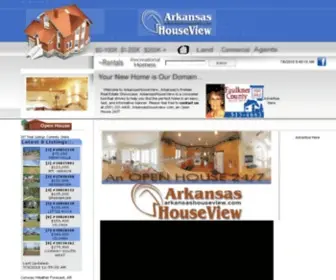 Arkansashouseview.com(Arkansas Real Estate Real Estate For Sale in Arkansas) Screenshot