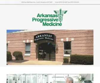 Arkansasprogressivemedicine.net(Dane Flippin) Screenshot