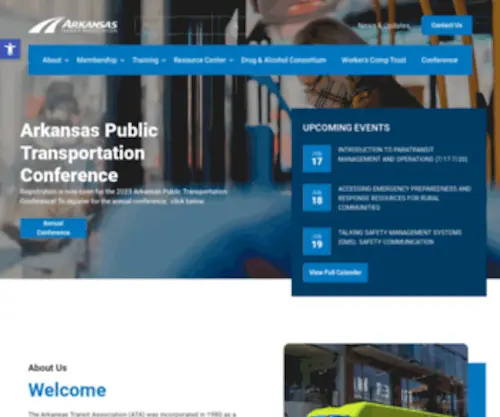 Arkansastransit.com(Arkansas Transit Association) Screenshot