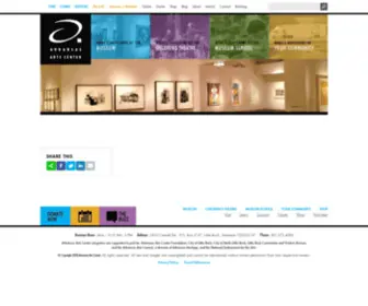 Arkarts.com(Arkansas Museum of Fine Arts) Screenshot