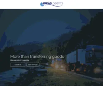 Arkas-Logistics.gr(ARKAS LOGISTICS) Screenshot