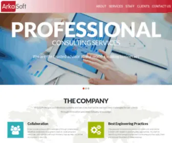 Arkasoft.com(Consulting) Screenshot