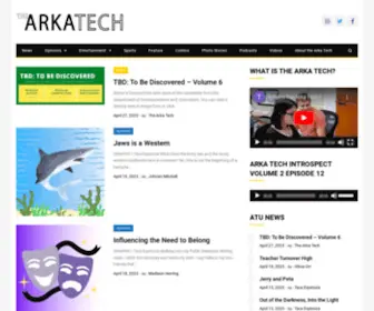 Arkatechnews.com(Arkansas Tech's official student newspaper) Screenshot